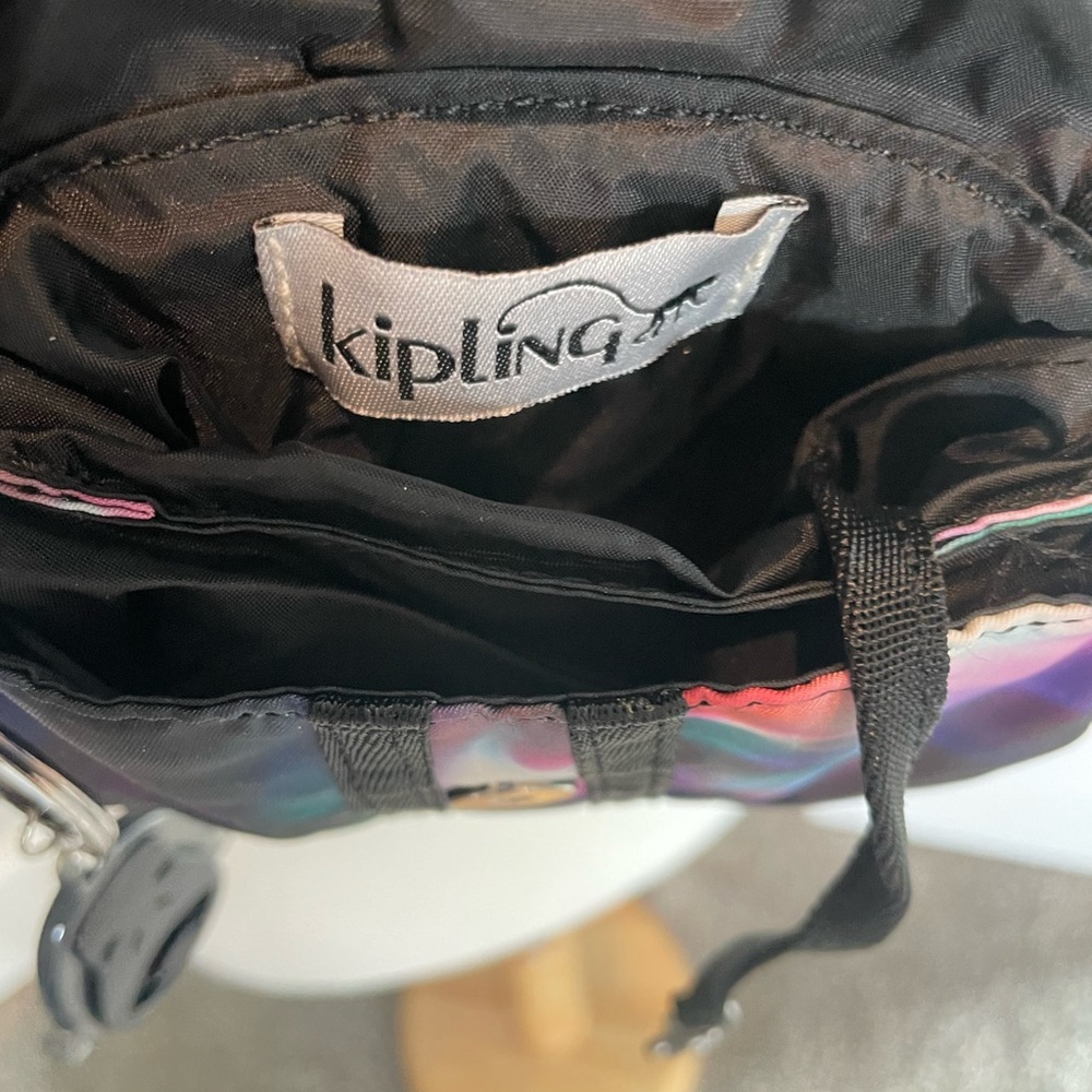 Kipling Women's Multicolor mini Nylon Crossbody Bag with adjustable strap. - Picture 5 of 8